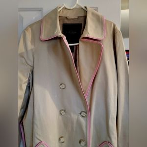 Coach Beige Trench Coat Size L